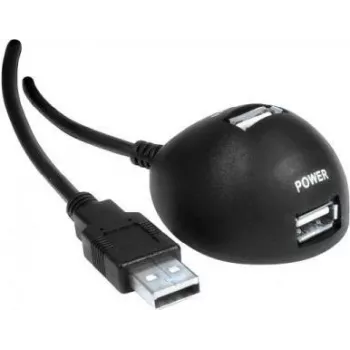 Cable alargador USB 2.0 de sobremesa, 1,5 m ideal para conectar un lápiz de memoria USB, etc. (17000161)