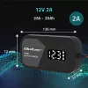 Cargador de baterías QOLTEC 52492 12V 2A con control por microprocesador y regeneración de celdas