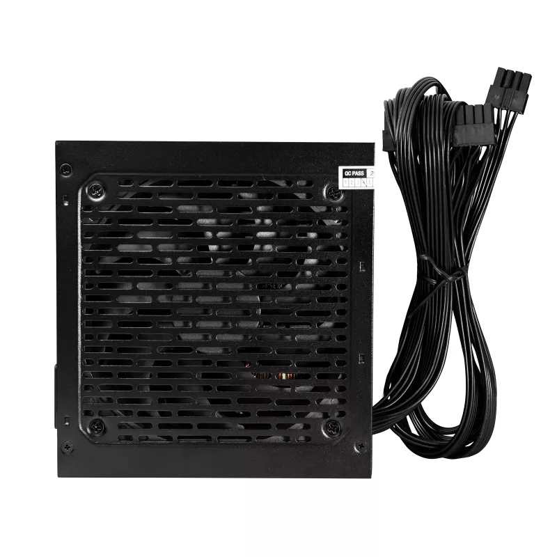 Akyga AK-C2-600 Fuente de alimentación ATX Classic 600 W, semimodular, PFC activo, ventilador de 120 mm