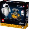 LEGO Disney Pixar 43279 WALL-E y EVE set de construcción, 811 piezas, 18+