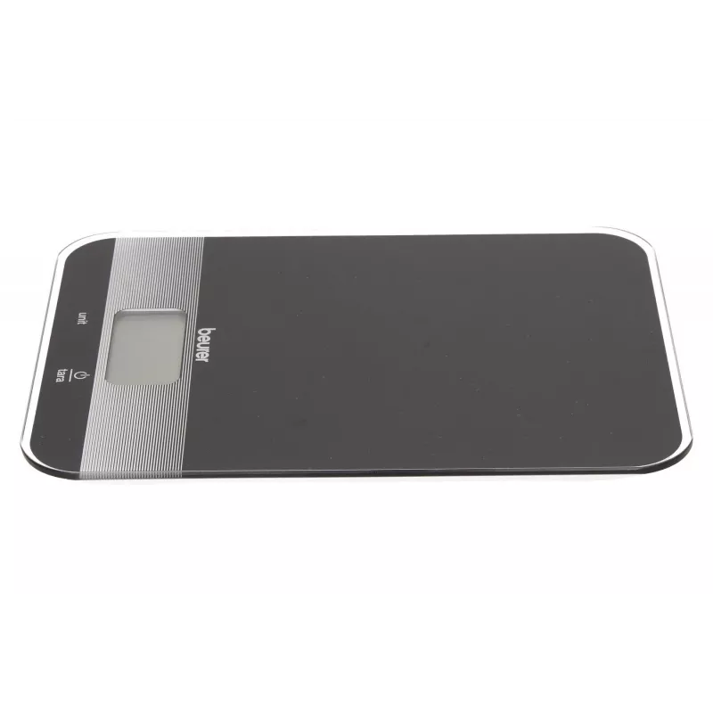Beurer 70404 báscula de cocina digital negra portátil 5 kg 200x145x17 mm