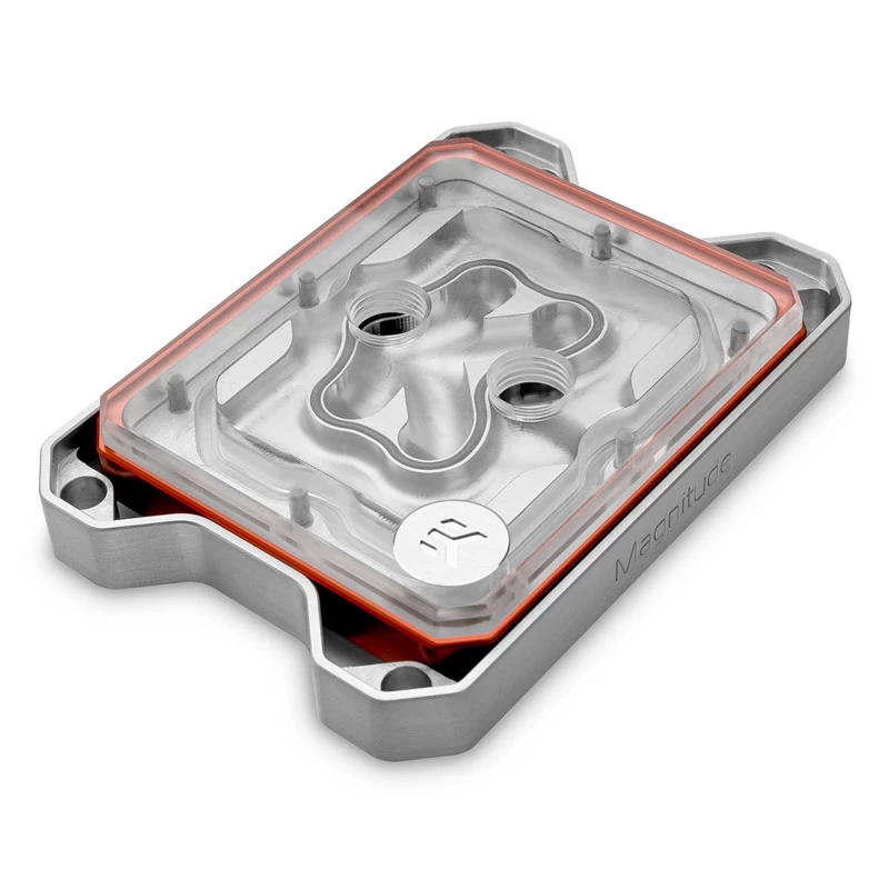 Accesorio decorativo EK Water Blocks aluminio rojo