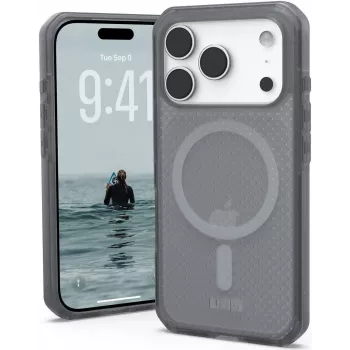 UAG Urban Armor Gear funda Dot MagSafe | Apple iPhone 17 Pro | ash (gris transparente) | 114536113131 (114536113131)