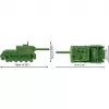 Set de construcción Cobi ISU 152 – temática Segunda Guerra Mundial, 135 piezas, verde