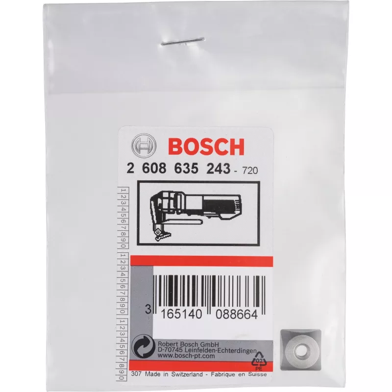 Cuchilla superior/inferior Bosch 2 608 635 243 para tijeras GSC