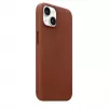 Apple | Funda de piel de 14 con MagSafe | Funda con MagSafe | Apple | iPhone 14 | Piel | Umber