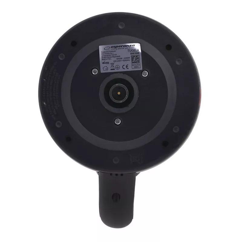 Hervidor de agua Esperanza EKK104X 1,8 L 2200 W Acero inoxidable
