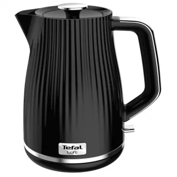 Hervidor Tefal KO2508 1,7 l, 2400 W, negro, resistencia oculta