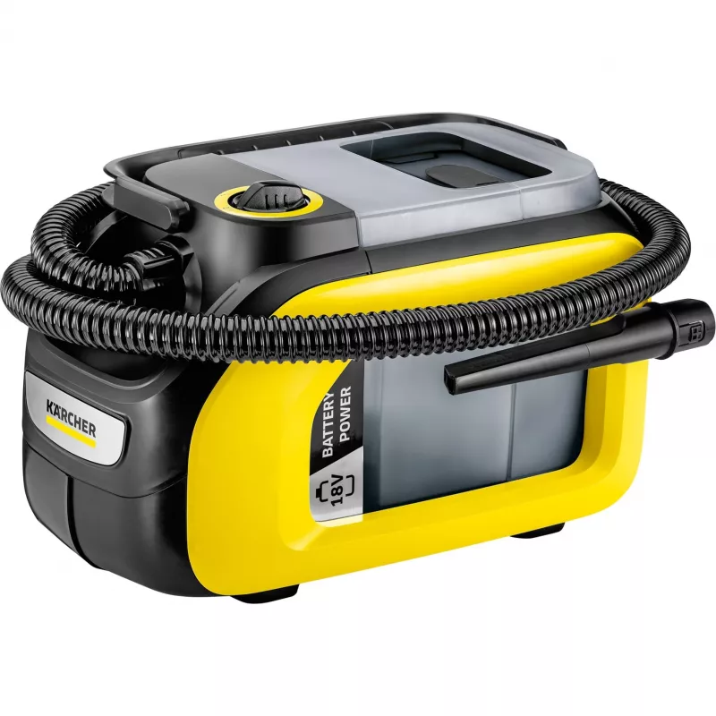 Kärcher SE 3-18 Compact limpiador de alfombras, Negro, Amarillo