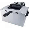 Freidora Steba DF 300 Double 5 L 3000 W negra acero inoxidable