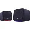 Defender J3 2.0 altavoces para PC, 6 W, LED, alimentación USB, AUX, 90–20000 Hz, negros