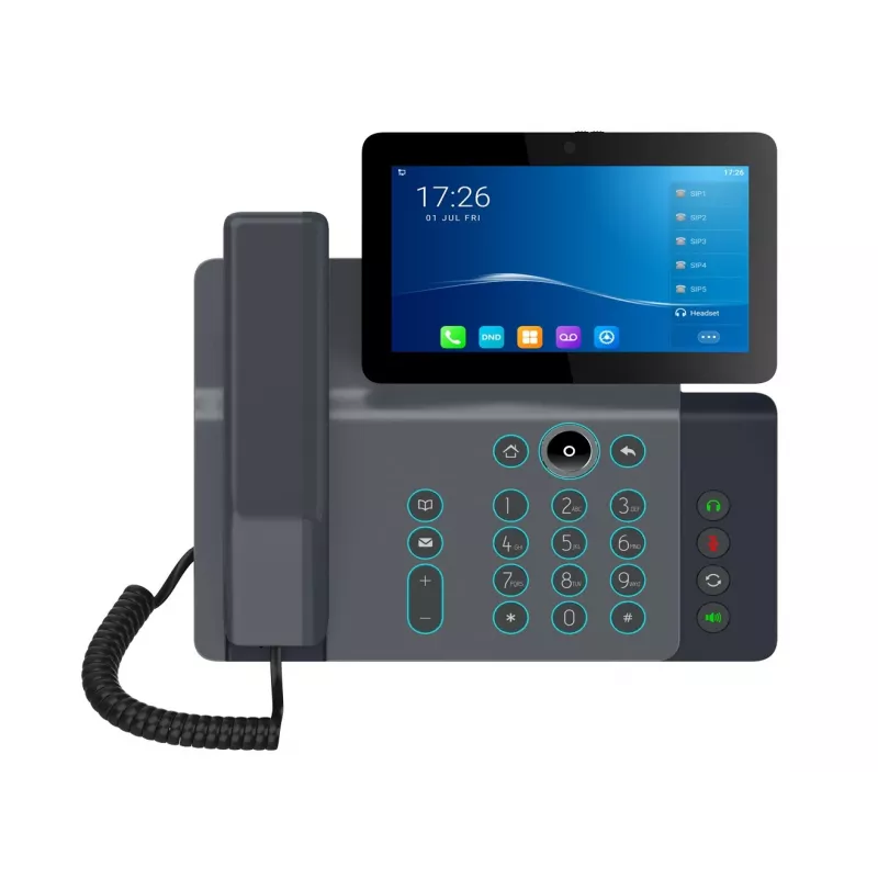 Fanvil V67 teléfono IP negro 20 líneas LCD Wi-Fi