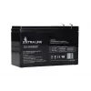 Batería para SAI Extralink AGM 12V 7,2Ah (7Ah) plomo-ácido sellada VRLA, sin mantenimiento, negro