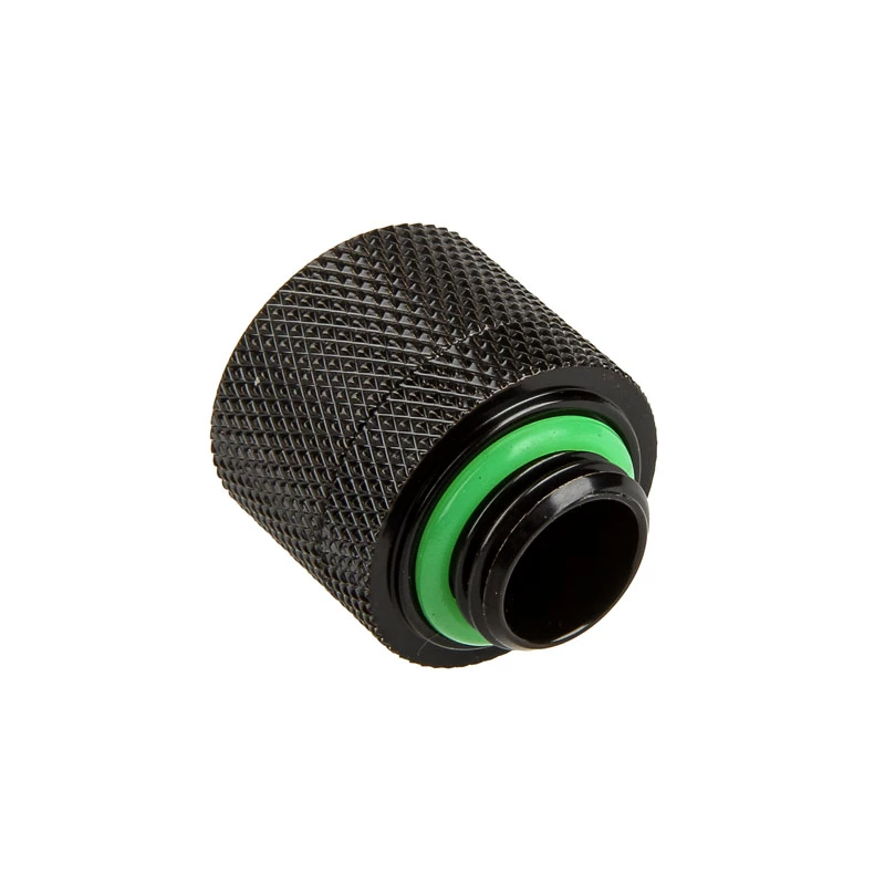 Racor BitsPower BP-MBCPF-CC3U – latón, negro lacado para sistemas de refrigeración de PC
