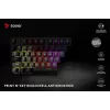 Savio Phenix SAVGK-RED Teclado gaming USB RF Wireless Bluetooth QWERTY