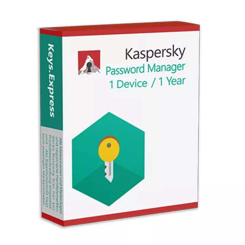 Kaspersky Password Manager | 1 dispositivo | 1 año | UE