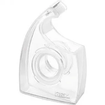 tesa Easy Cut dispensador manual, transparente, vacío, para rollos de hasta 19 mm x 10 m
