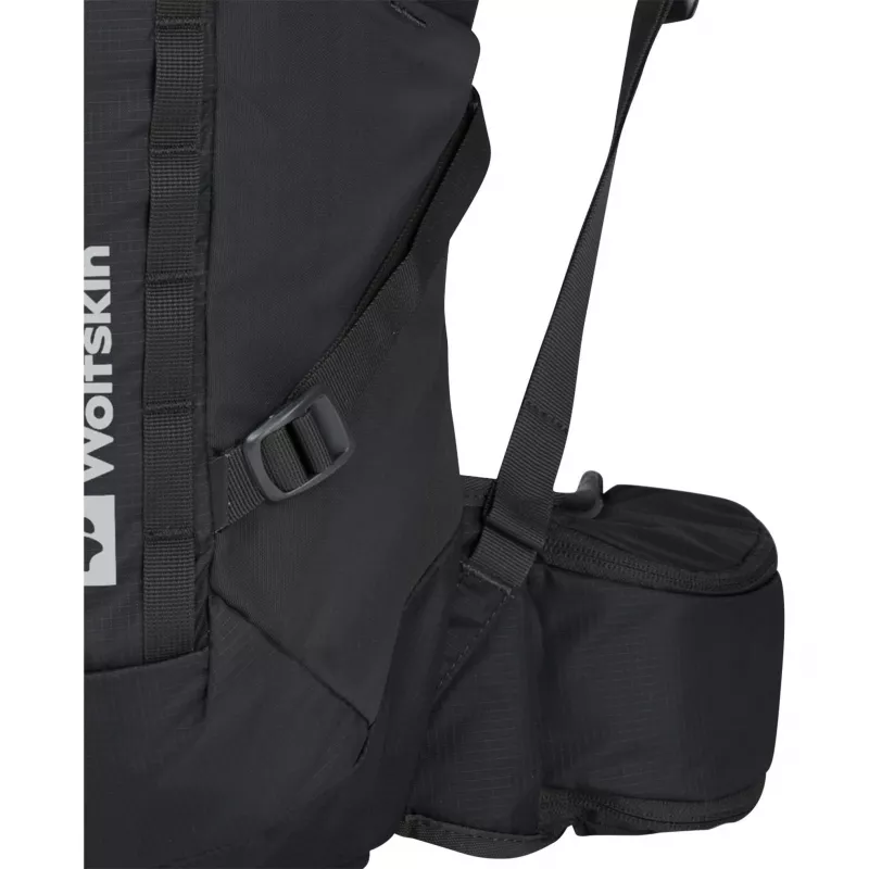 Mochila Jack Wolfskin Cyrox Shape 30 S-L – negra, 30 L