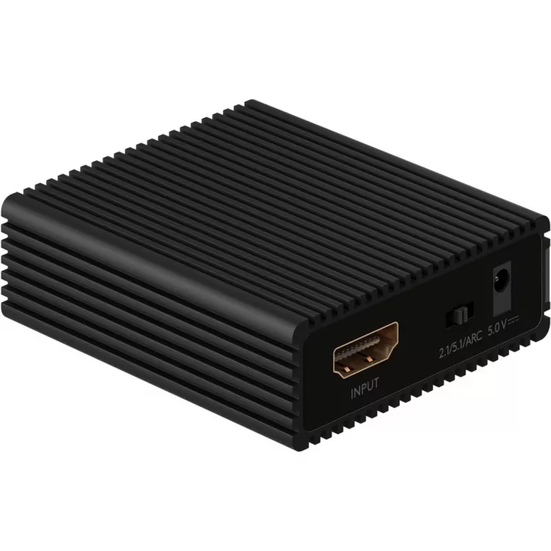 Extractor de audio HDMI Wentronic Goobay 4K a 60 Hz 58477 - cable -...