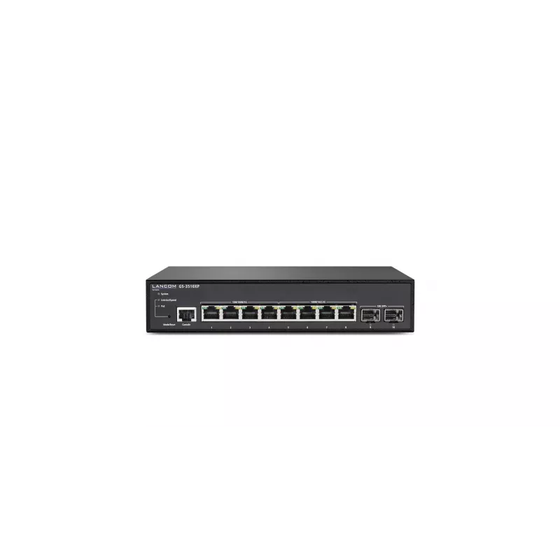 LANCOM GS-3510XP Managed L2 2.5G Ethernet (100/1000/2500) Power over Ethernet (PoE) 1U negro