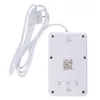 Regleta MACLEAN MCE392 W — 4 tomas de corriente F, 3×USB A, 110–240 V, 2,1 A máx., 2500 W, cable de 1,5 m, blanca
