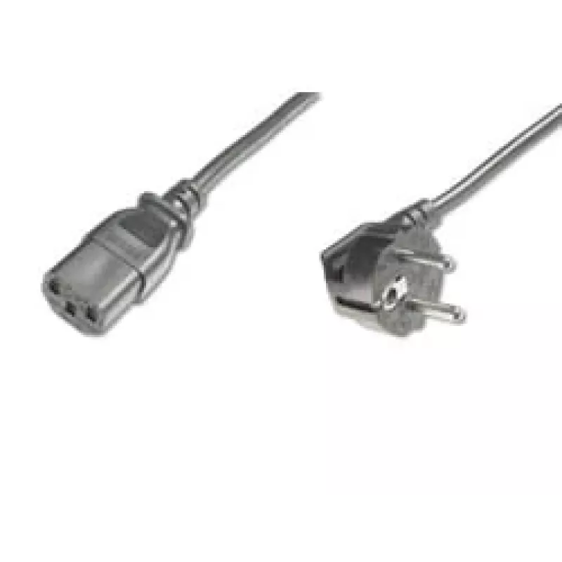 Cable de alimentación Digitus AK-440100-018-S 1,8 m CEE7/7 a IEC C13
