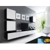 Armario Cama Square VIGO 50/50/30 negro/blanco brillo