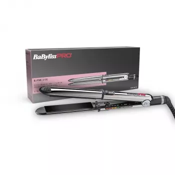 Cepillo alisador BABYLISS ELIPSIS3100 Warm acero inoxidable 45 W, placa de 2,4 cm, 5 niveles de calor, 150–230°C