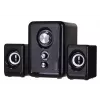 Altavoces DEFENDER V11 11 W con cable 2.1 altavoces satélite de escritorio, USB 5 V, negro