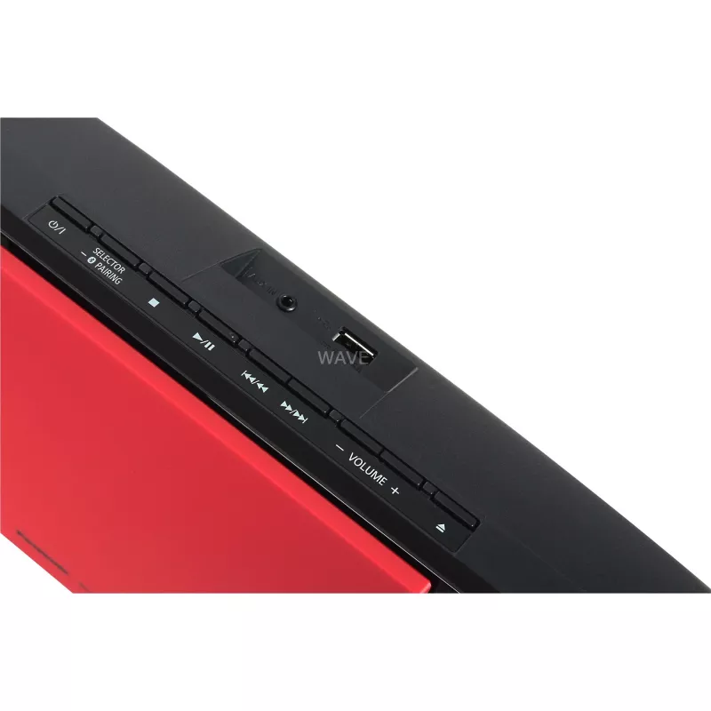 Reproductor de CD HiFi Panasonic SC-HC304 rojo