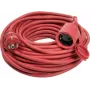 Alargador AS Schwabe 60264 — 25 m, rojo, prolongador eléctrico para exterior/interior