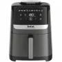 Freidora de aire Tefal Easy Fry Silence EY551HE0 individual 5 L de pie negra, gris, acero inoxidable