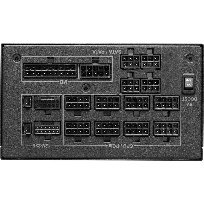 Fuente de alimentación ASROCK Taichi TC-1300T 1300 W 20+4 Pin ATX 80 PLUS Titanium, negro, ventilador de 135 mm