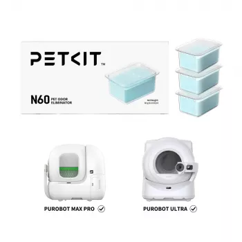 Arenero para gatos Petkit Purobot Ultra Ambientador N60 3 piezas (P9224)