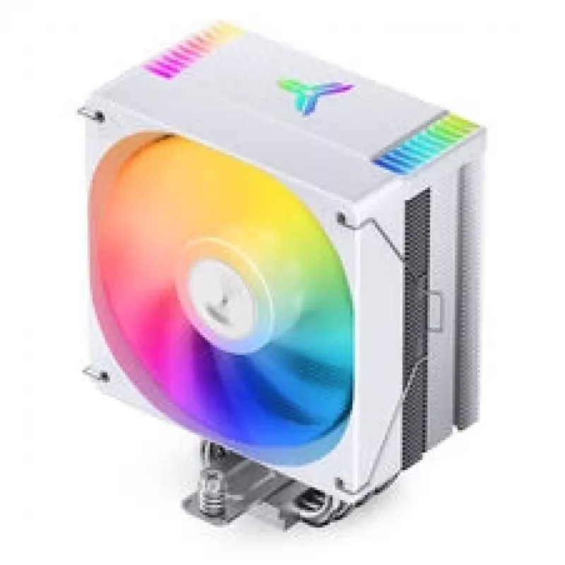 Disipador de CPU Jonsbo CR-1000MAX V2 PWM ARGB blanco — disipador de torre, ventilador PWM, iluminación ARGB