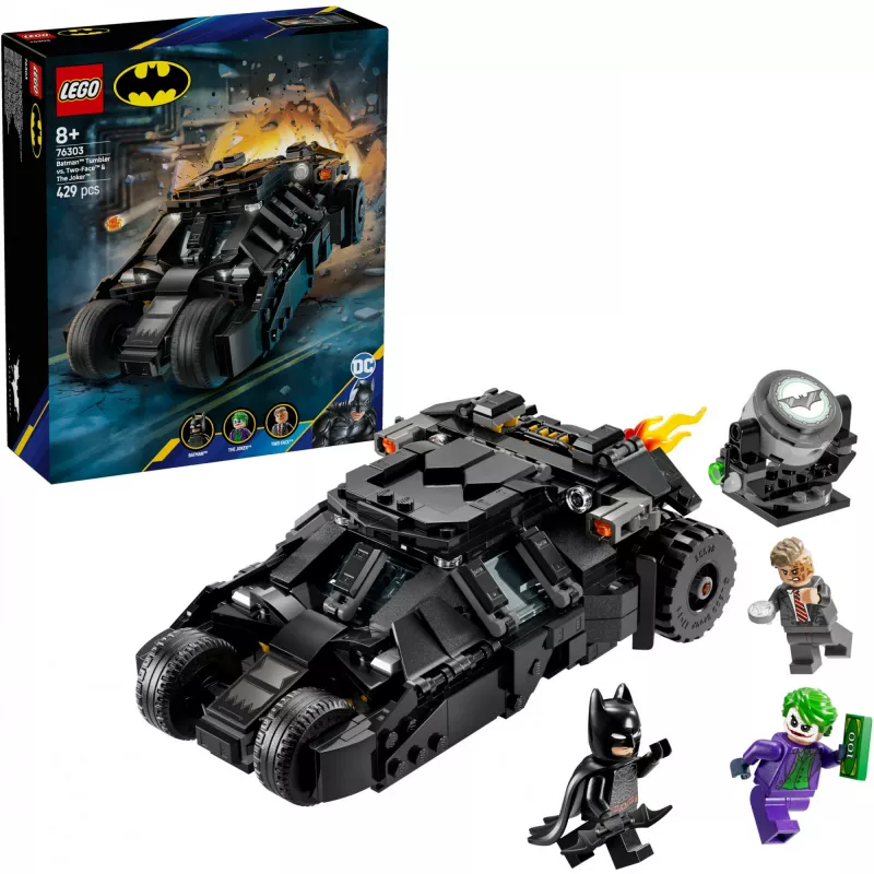 LEGO BATMAN 76303 Batman Tumbler vs. Two-Face y The Joker