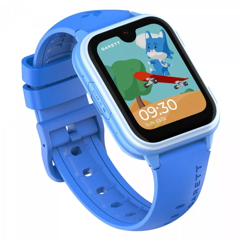 Smartwatch Garett Kids Vibe Ai 4G azul – seguimiento GPS, sumergible