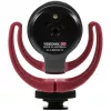 VideoMic GO, micrófono negro/rojo