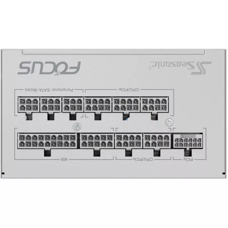 Seasonic FOCUS-GX-1000-V4-WHITE Producto blanco