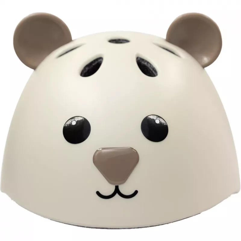 Casco infantil HUDORA Beary moca, talla 48–52 cm