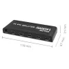 Qoltec 51798 Splitter HDMI activo 4 x HDMI 4K x 2K | 3.4Gb/s