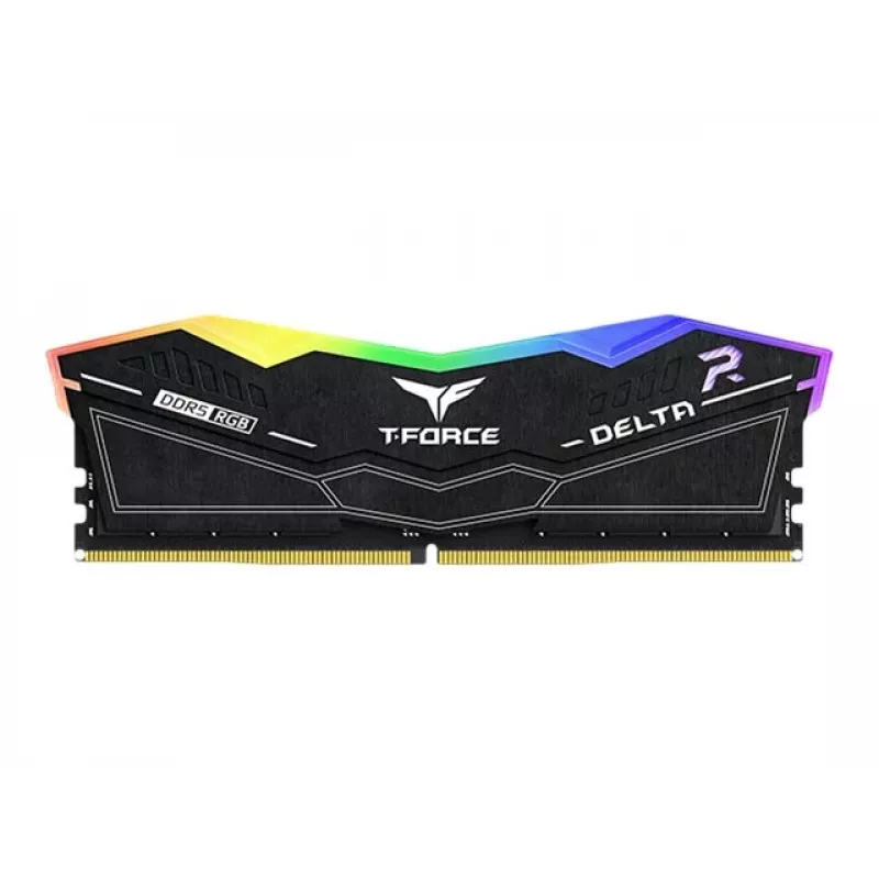 DIMM 32 GB DDR5-6400 (2x 16 GB) kit dual, memoria negra, FF3D532G6400HC40BDC01, Delta RGB, INTEL XMP