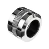 Conector Alphacool Eiszapfen Pro para tubo rígido 16mm G1/4, pack de 6 - cromado