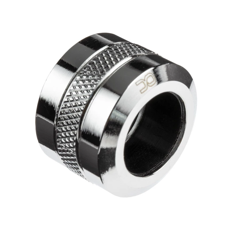 Conector Alphacool Eiszapfen Pro para tubo rígido 16mm G1/4, pack de 6 - cromado