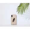 Funda para smartphone man and wood para iPhone XR, Indian negro, carcasa rígida protectora