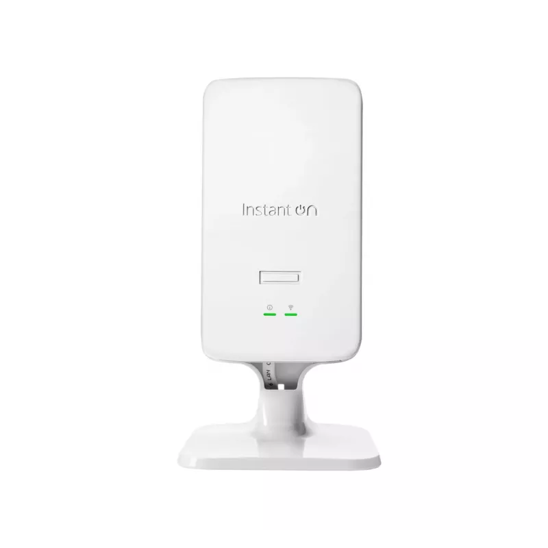 HPE Networking Instant On AP22D Wi-Fi 6 punto de acceso en paquete con fuente de alimentación, blanco