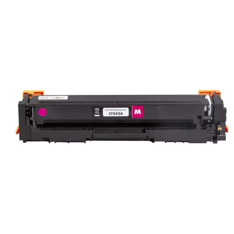 Cartucho compatible Static-Control HP n.º 203A magenta 1,4K (CF543A)/Canon CRG-054M chip nuevo