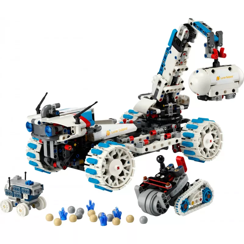 LEGO Technic 42211 Lunar Outpost rover lunar, juego de construcción, 1082 piezas, 10+