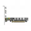 Tarjeta DeLOCK PCI Express x16 a 4 x internos SFF-8654 4i NVMe Bifurcation