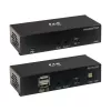 Kit extensor Eaton Tripp Lite Series USB-C a HDMI sobre Cat6 con soporte KVM, 4K 60Hz, 4:4:4, transmisor/receptor, USB, PoC, HDCP 2.2, hasta 70 m, TAA - extensión para vídeo